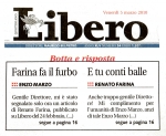 Libero del 5 marzo 2010, prima pagina